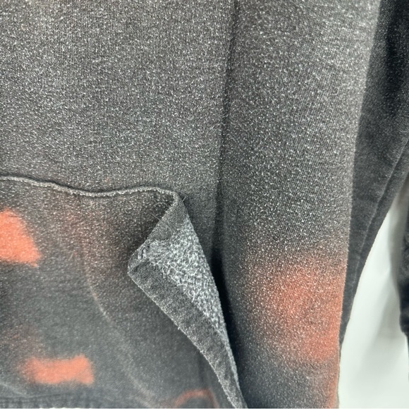 NFL Pittsburgh Steelers Custom Bleach Splatter Sweatshirt Size Large Football - Picture 8 of 11